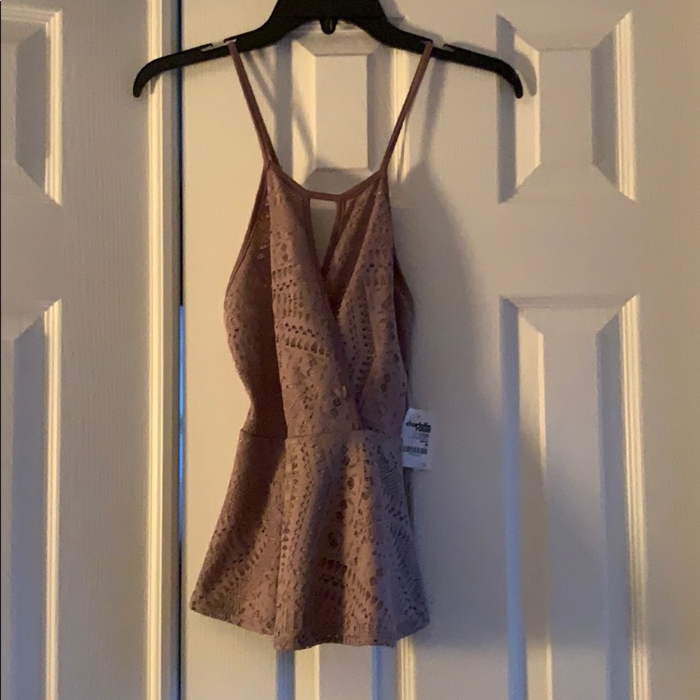 Lace tank